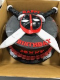 Dead Pool Marvel Cake