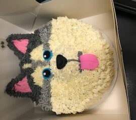 Husky Cake
